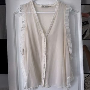 Never worn silk blouse!